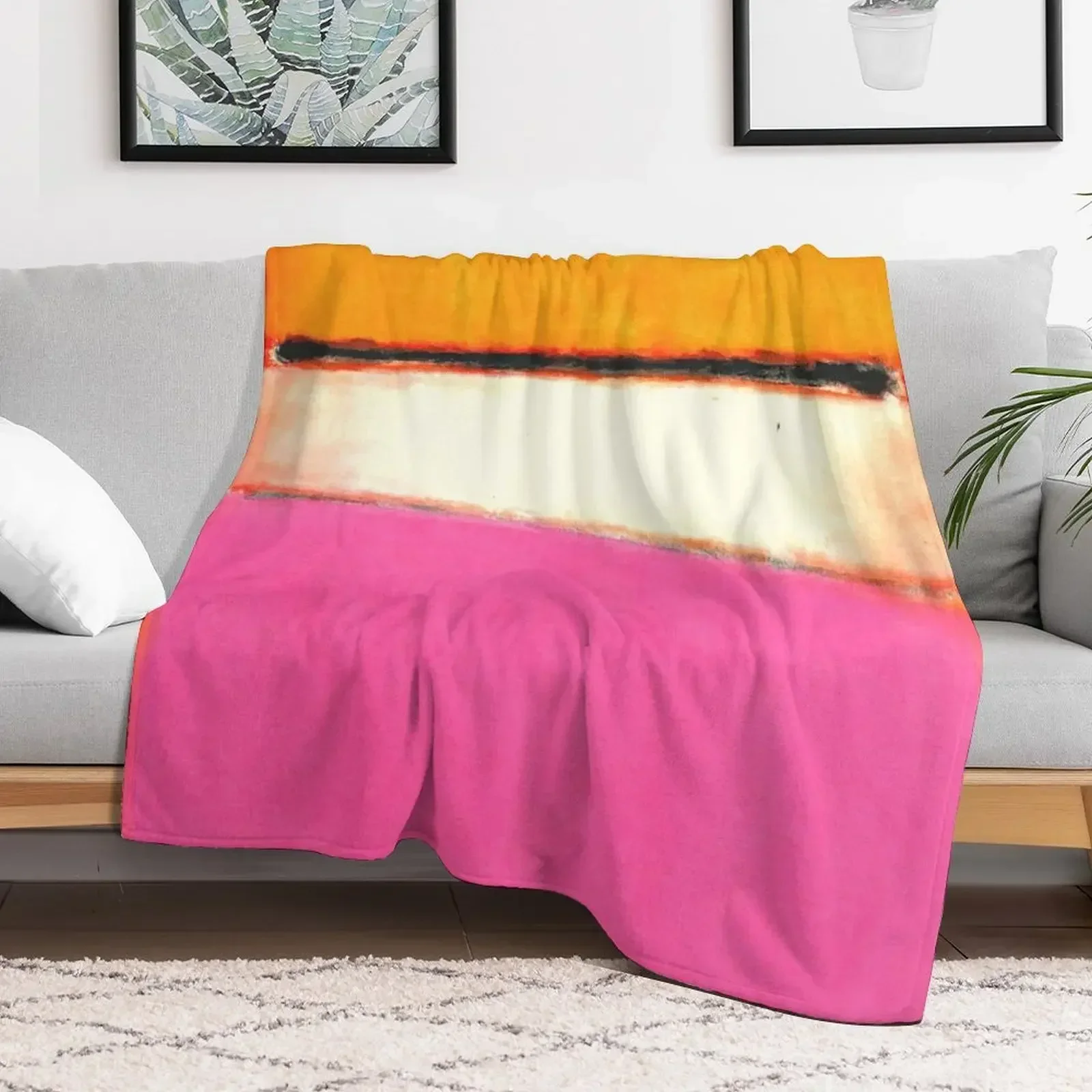 Rothko Pink-Yellow Painting Throw Blanket Luxury Designer Summer Beddings Beautifuls Bed Fashionable Blankets
Rothko Pink-Yellow Painting Throw Blanket Luxury Designer Summer Beddings Beautifuls Bed Fashionable Blankets