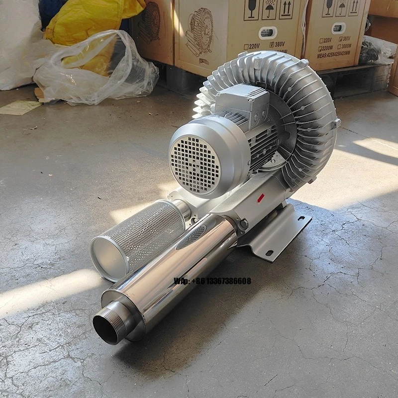 Industry High Pressure Power Centrifugal electrical blowers with accessories ring Blower
Industry High Pressure Power Centrifugal electrical blowers with accessories ring Blower