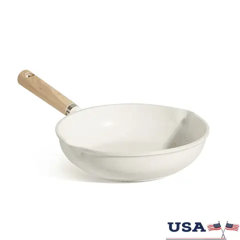 Nonstick Frying Pan 8 Inch Skillet Induction Compatible Nonstick Cookware Heavy Duty Aluminum Easy Clean Chef Pan All Stoves