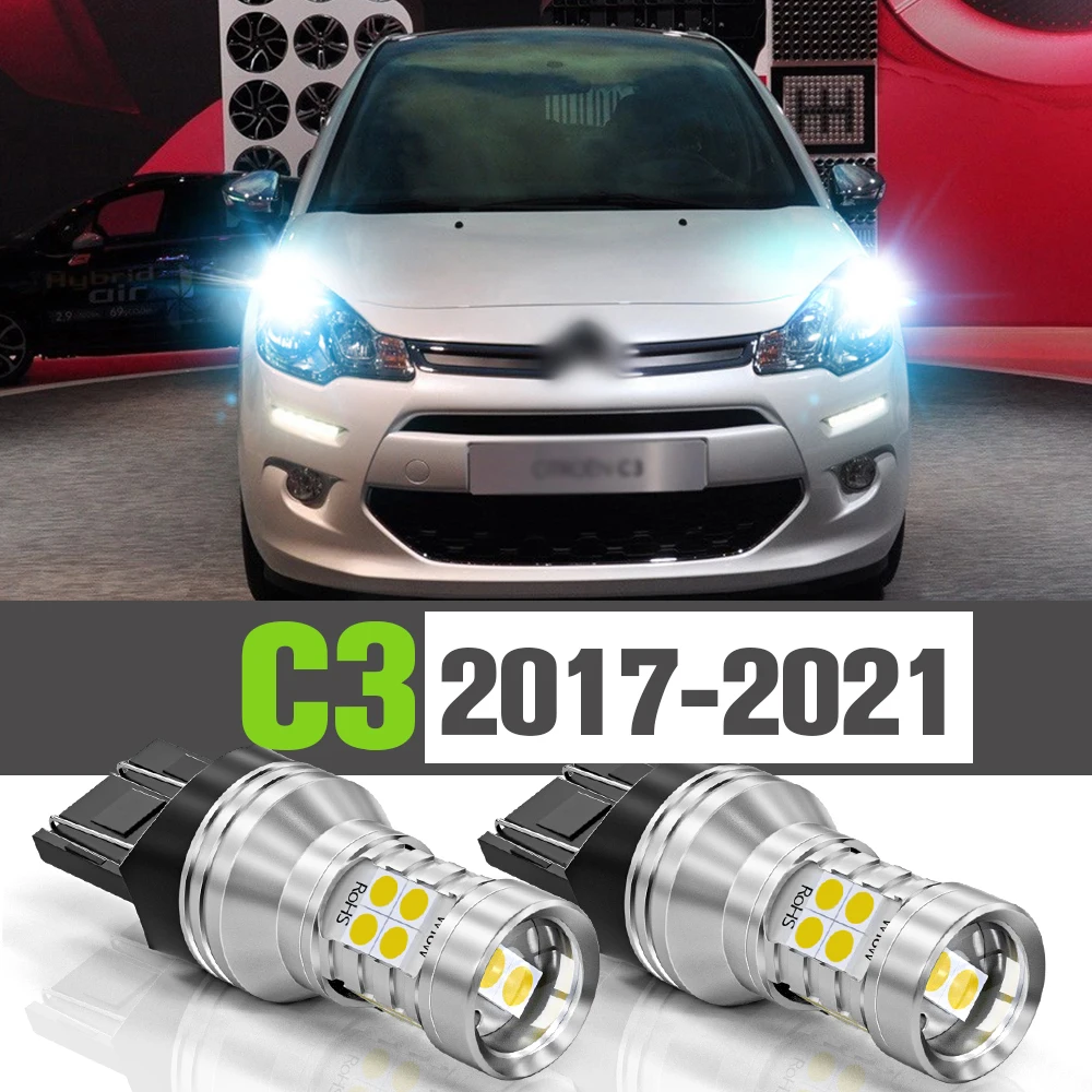 2x LED Daytime Running Light DRL Accessories Lamp For Citroen C3 2017 2018 2019 2020 2021
2x LED Daytime Running Light DRL Accessories Lamp For Citroen C3 2017 2018 2019 2020 2021