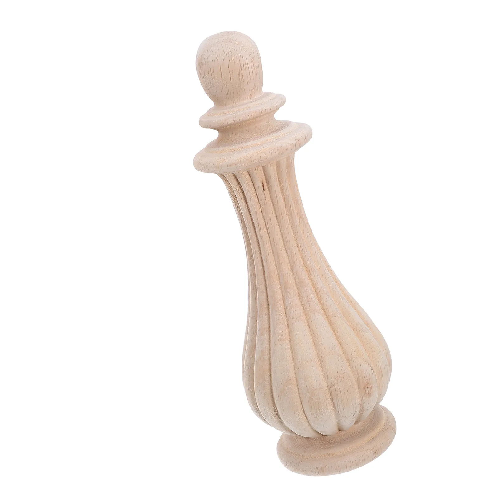 Wooden Decorative Finials Hand-Carved Unfinished Wood Craft Toppers Round Pointed Staircase Baluster Posts Bed Post Curtain Rod
Wooden Decorative Finials Hand-Carved Unfinished Wood Craft Toppers Round Pointed Staircase Baluster Posts Bed Post Curtain Rod