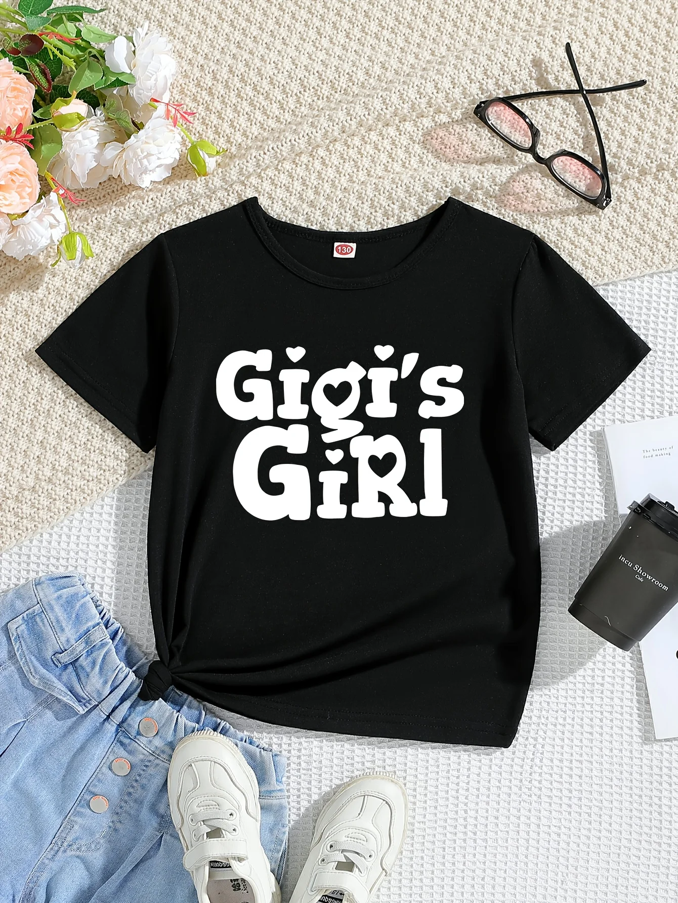 Летняя повседневная модная футболка с короткими рукавами и принтом «Gigi'S Girl», подходит для повседневного использования и улицы
Летняя повседневная модная футболка с короткими рукавами и принтом «Gigi'S Girl», подходит для повседневного использования и улицы