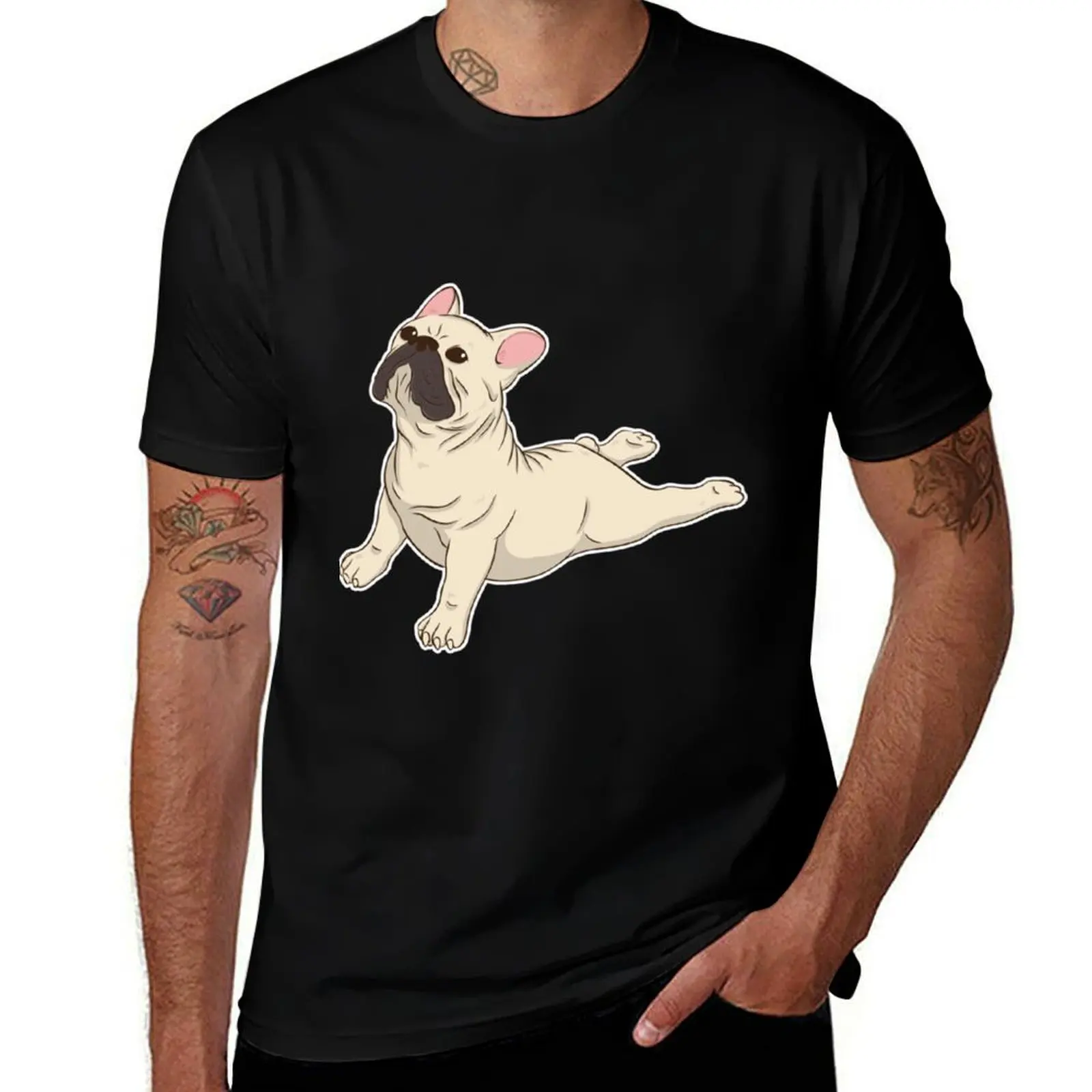 French Bulldog Yoga Essential . T-Shirt animal prinfor boys summer top oversized t shirt clothing for men
French Bulldog Yoga Essential . T-Shirt animal prinfor boys summer top oversized t shirt clothing for men