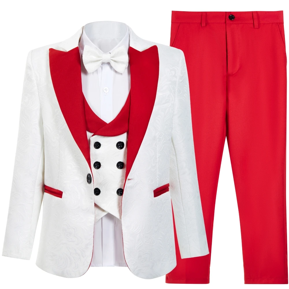 Multi-colors Boys Formal Suit Set 4 Pieces 3-14T Fast Delivery Kids Slim Fit Suits Wedding Ring Bearer Outfit Handsome Tuxedo
Multi-colors Boys Formal Suit Set 4 Pieces 3-14T Fast Delivery Kids Slim Fit Suits Wedding Ring Bearer Outfit Handsome Tuxedo