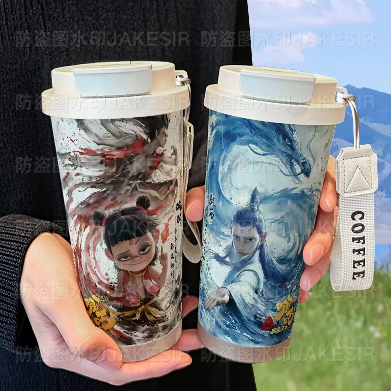 ne zha cute cartoon thermos mug 316 stainless steel personality large capacity straw water cup car portable holiday gift kawaii
ne zha cute cartoon thermos mug 316 stainless steel personality large capacity straw water cup car portable holiday gift kawaii
