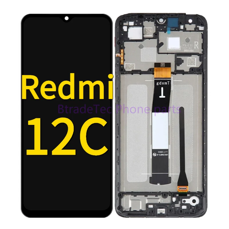 OEM 6,71-дюймовый сенсорный ЖК-дисплей с ремонтом рамки для Xiaomi Redmi 12C 22120rn8
OEM 6,71-дюймовый сенсорный ЖК-дисплей с ремонтом рамки для Xiaomi Redmi 12C 22120rn8