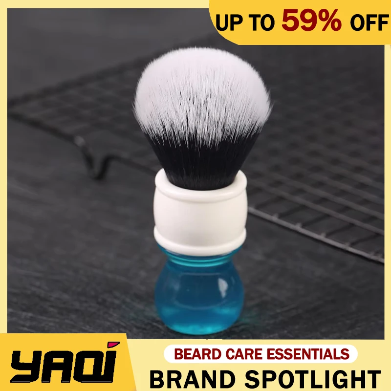 Yaqi 24MM Aqua Tuxedo Synthetic Hair Shaving Brush White And Blue Durability Resin Handle Provide Comfortable Shaving For Male
Yaqi 24MM Aqua Tuxedo Synthetic Hair Shaving Brush White And Blue Durability Resin Handle Provide Comfortable Shaving For Male