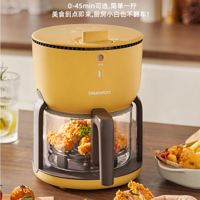 Air Fryer, A New Multi-functional, Oil-free Fryer for Home Use. Visualized Small and Fully Automatic Electric Fryer
Air Fryer, A New Multi-functional, Oil-free Fryer for Home Use. Visualized Small and Fully Automatic Electric Fryer