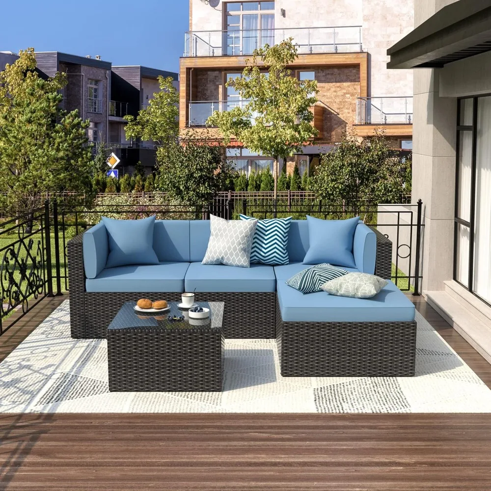 Outdoor Patio Furniture Sets Sectional Wicker Couch Conversation Sofa Seating
Outdoor Patio Furniture Sets Sectional Wicker Couch Conversation Sofa Seating