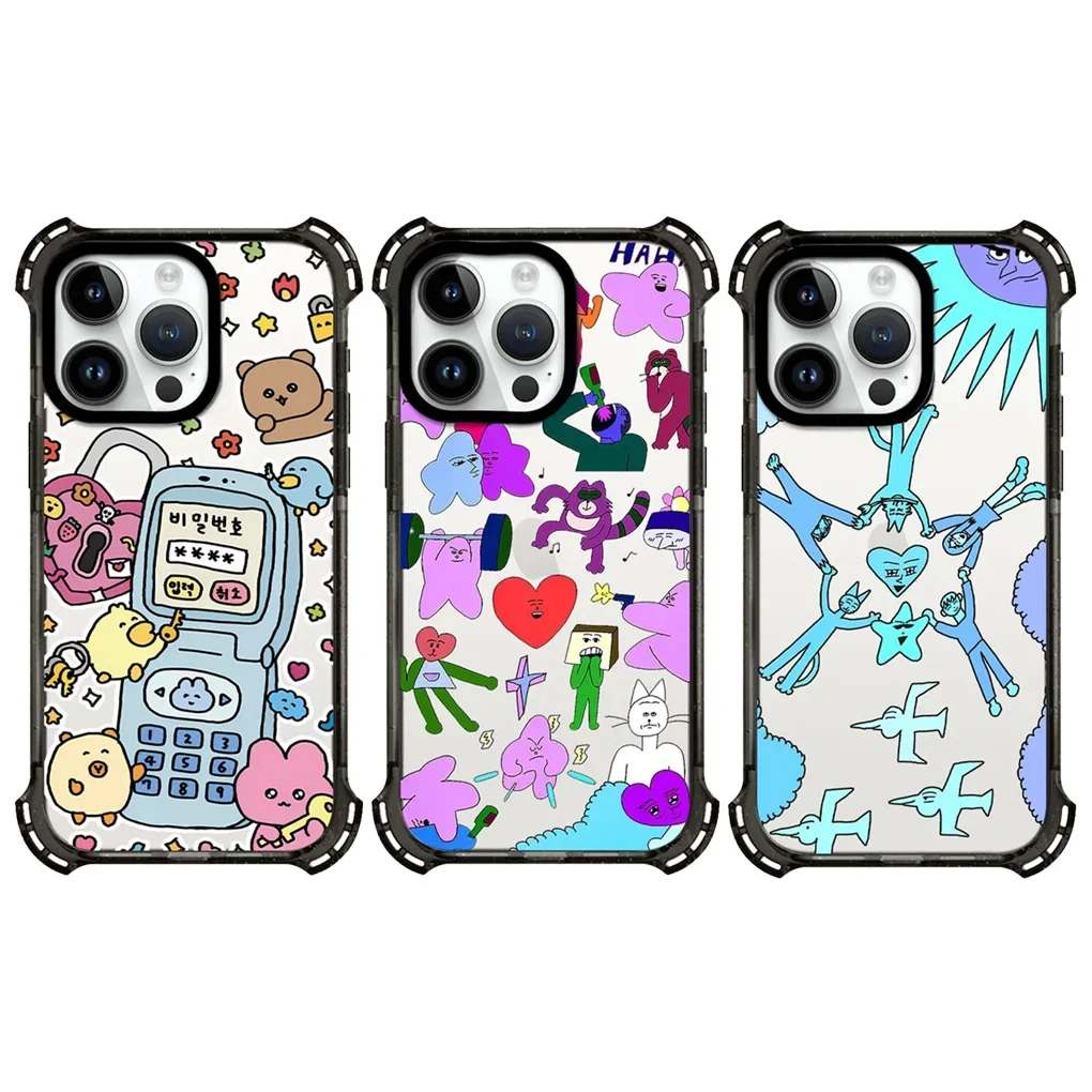 Graffiti Cartoon 4 Corner Magnetic Phone Case Cover for IPhone 16 15 14 Pro Max Case
Graffiti Cartoon 4 Corner Magnetic Phone Case Cover for IPhone 16 15 14 Pro Max Case