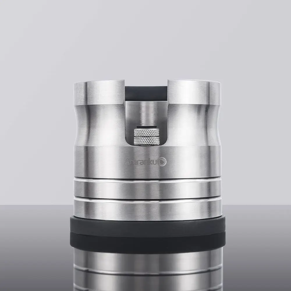 Stainless Steel Espresso Tamper with Non-Slip Base for 54mm Handles
Stainless Steel Espresso Tamper with Non-Slip Base for 54mm Handles