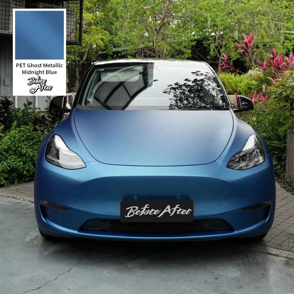 Оптовая продажа: Декоративные автомобильные наклейки из ПЭТ-пленки с эффектом металлик, цвет «Полуночный синий», и металлизированная синяя пленка для оклейки автомобилей
Оптовая продажа: Декоративные автомобильные наклейки из ПЭТ-пленки с эффектом металлик, цвет «Полуночный синий», и металлизированная синяя пленка для оклейки автомобилей