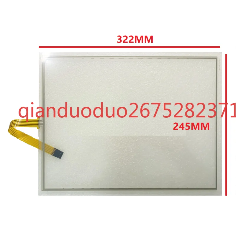 15inch 5 Wire for AMT2517 91-02517-000 AMT2534 Digitizer Resistive Touch Screen Panel 322*245mm 
15inch 5 Wire for AMT2517 91-02517-000 AMT2534 Digitizer Resistive Touch Screen Panel 322*245mm