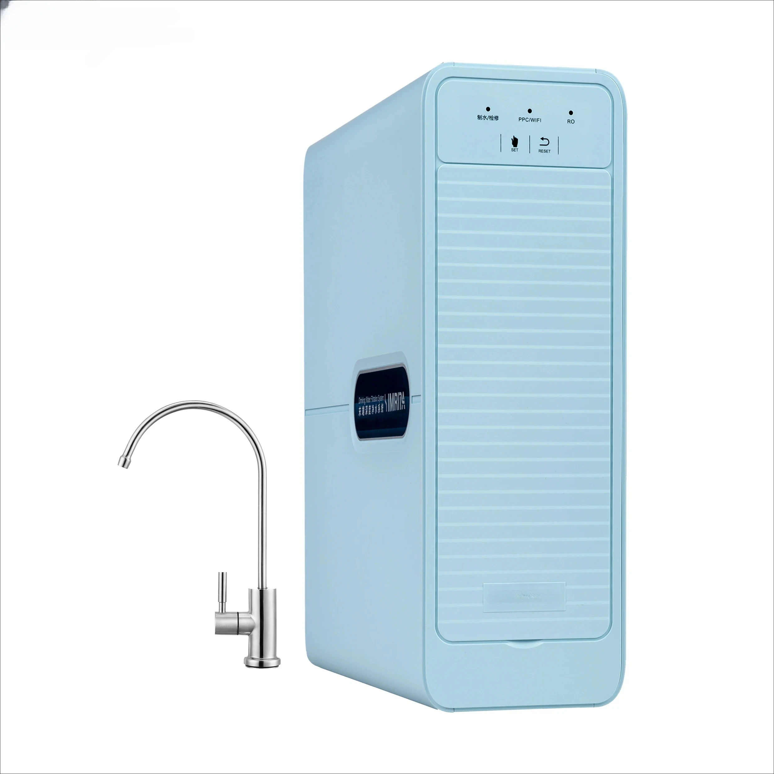 Machine for Tankless Direct Flow Kitchen Reverse Osmosis Inversa Undersink Tap RO Water Filter System 800GPD Water Purifier
Machine for Tankless Direct Flow Kitchen Reverse Osmosis Inversa Undersink Tap RO Water Filter System 800GPD Water Purifier