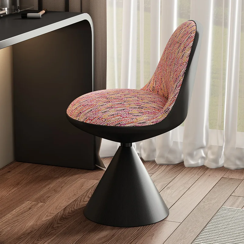 Light luxury makeup stool rotating home girls bedroom dresser chair with backrest manicure chair
Light luxury makeup stool rotating home girls bedroom dresser chair with backrest manicure chair