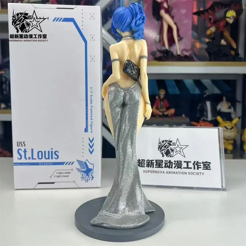 USS St. Louis 26cm Sexy Dress Figures Azur Lane Anime Periphery Beauty Girl Model Doll Ornament Figures Statue Toys Decor
USS St. Louis 26cm Sexy Dress Figures Azur Lane Anime Periphery Beauty Girl Model Doll Ornament Figures Statue Toys Decor