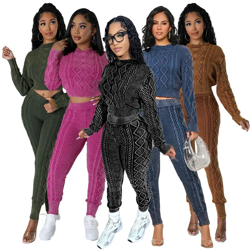 Autumn Women Solid Warm 2 Piece Sets Ribbed Fleece Set Pullover And Pants Women Casual Pajama Sets 2023
Autumn Women Solid Warm 2 Piece Sets Ribbed Fleece Set Pullover And Pants Women Casual Pajama Sets 2023