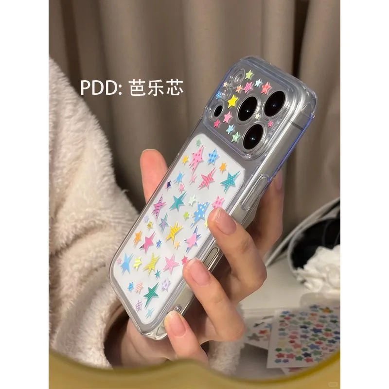 6 шт. для IPhone 17 Pro Max задняя крышка простая декоративная наклейка милый щенок элемент мультяшная декоративная наклейка звезды
6 шт. для IPhone 17 Pro Max задняя крышка простая декоративная наклейка милый щенок элемент мультяшная декоративная наклейка звезды