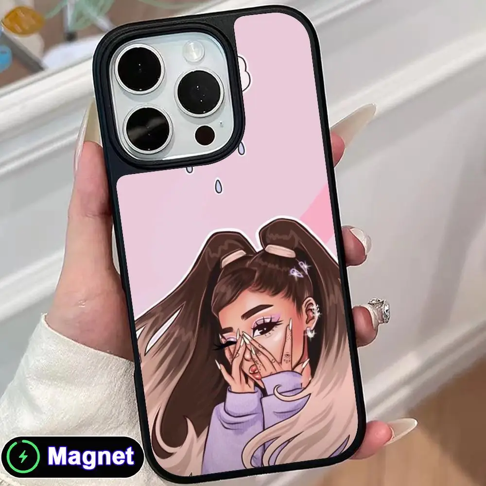 Ariana Grande Matte Surface Magsafe Mobile Phone Case for iPhone 17 16 15 14 13 12 11 Air Pro Max Plus Colorful Cover
Ariana Grande Matte Surface Magsafe Mobile Phone Case for iPhone 17 16 15 14 13 12 11 Air Pro Max Plus Colorful Cover
