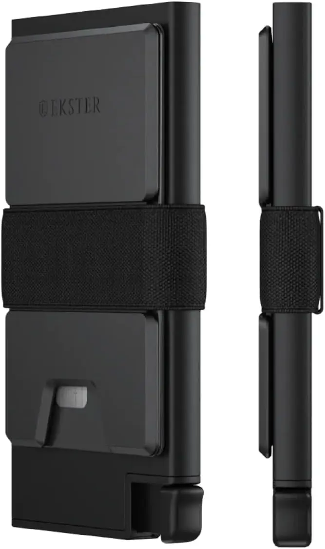 Тонкий алюминиевый кошелек для мужчин с блокировкой RFID и быстрым доступом к карте | Минималистичный металлический держатель для карт
Тонкий алюминиевый кошелек для мужчин с блокировкой RFID и быстрым доступом к карте | Минималистичный металлический держатель для карт