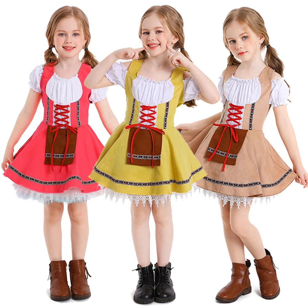 Halloween Bavarian Festival Party Kids Beer Girl Dress German Oktoberfest Children Costume Kids Oktoberfest Cospaly Costume
Halloween Bavarian Festival Party Kids Beer Girl Dress German Oktoberfest Children Costume Kids Oktoberfest Cospaly Costume