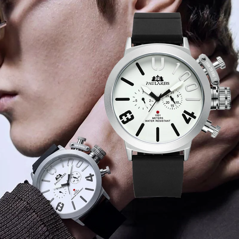 Мужские автоматические часы Reloj Hombre с резиновым ремешком, водонепроницаемые, из нержавеющей стали, спортивные часы для отдыха, модные U Reloj Hombre Baratos
Мужские автоматические часы Reloj Hombre с резиновым ремешком, водонепроницаемые, из нержавеющей стали, спортивные часы для отдыха, модные U Reloj Hombre Baratos