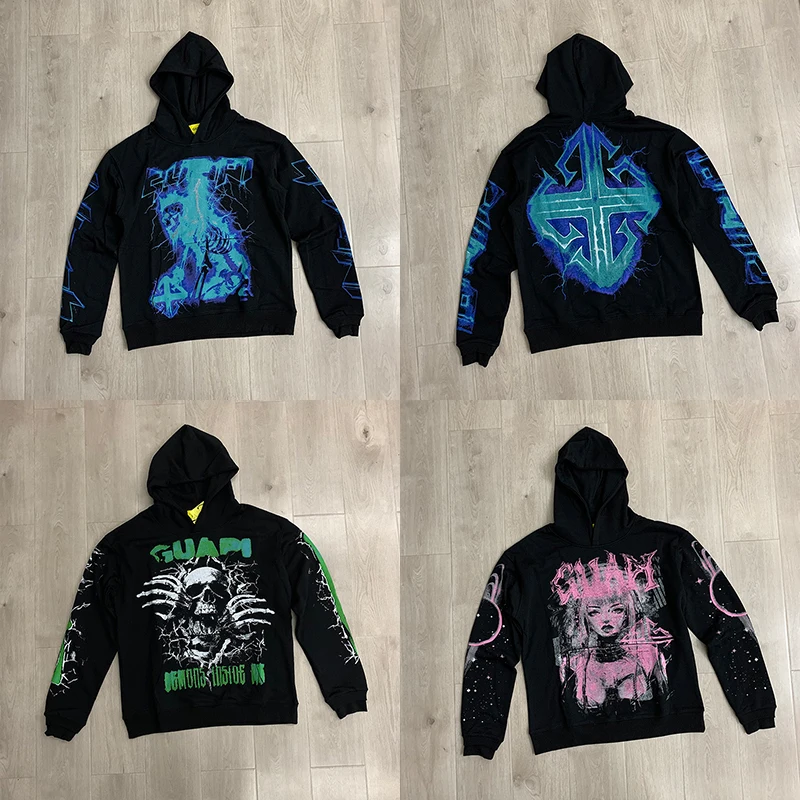 Худи унисекс с принтом черепа в стиле американского хип-хопа, коллекция 2026 года, модная повседневная толстовка в уличном стиле
Худи унисекс с принтом черепа в стиле американского хип-хопа, коллекция 2026 года, модная повседневная толстовка в уличном стиле