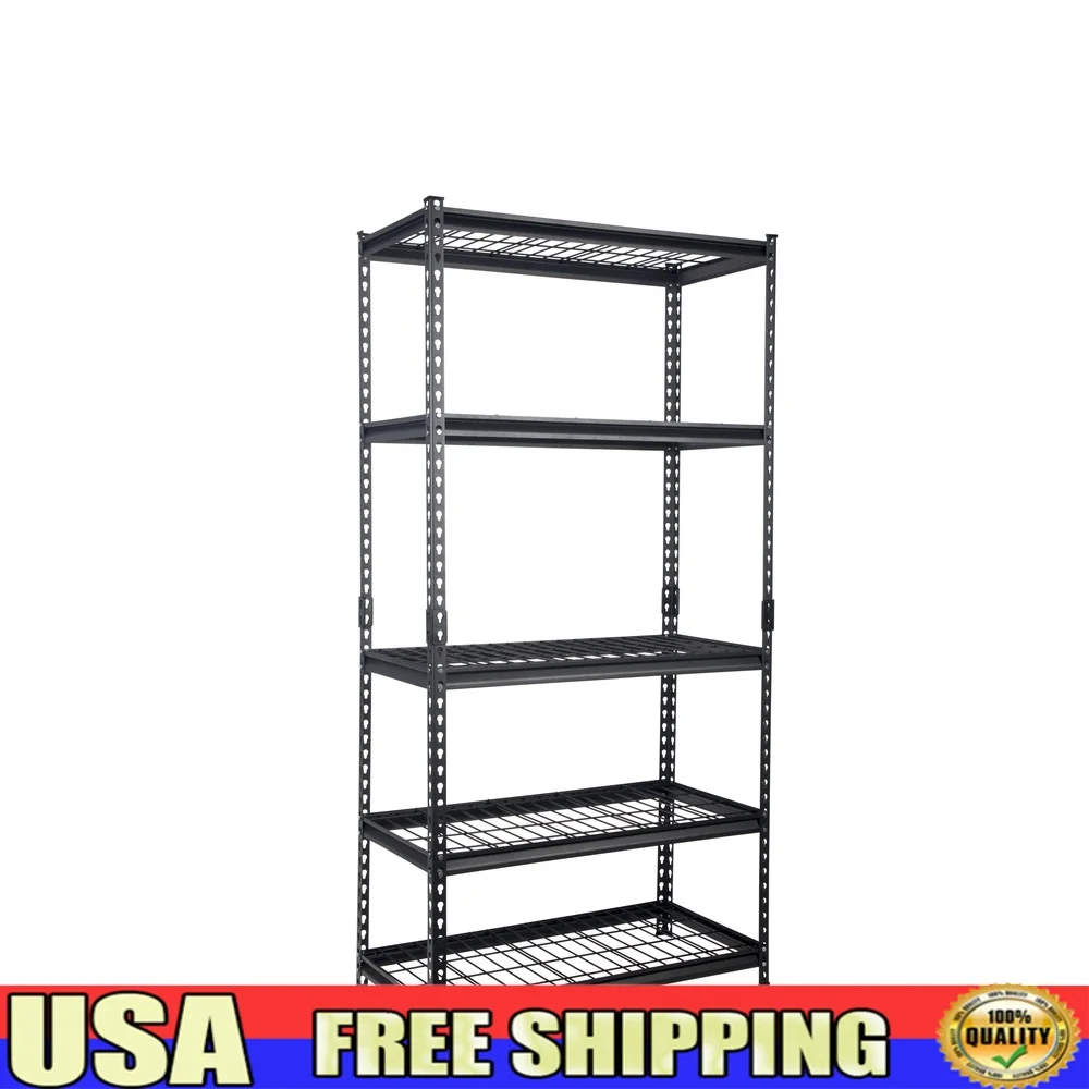 5-Shelf Steel Storage Shelving Unit Adjustable Heavy Duty Garage Office Rack Freestanding Durable Commercial Use
5-Shelf Steel Storage Shelving Unit Adjustable Heavy Duty Garage Office Rack Freestanding Durable Commercial Use