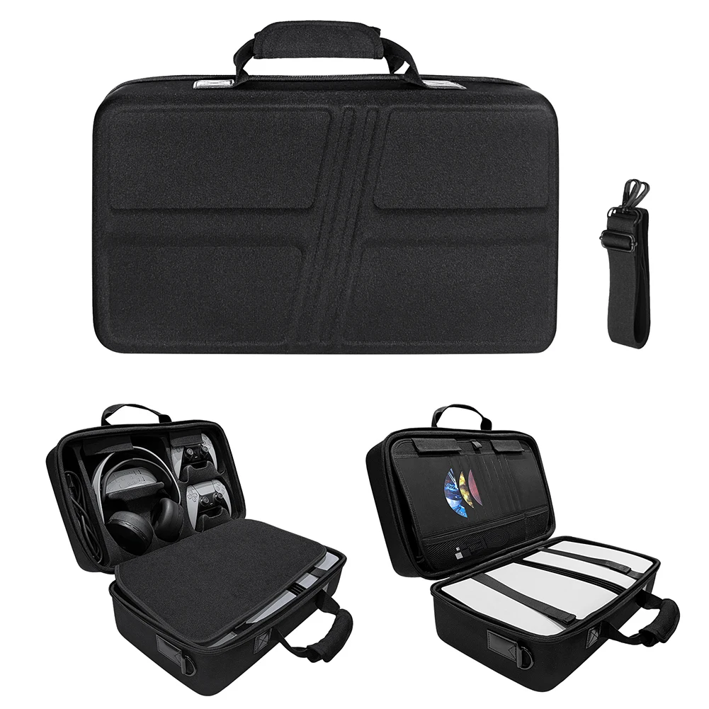 PS5-PRO Game Console Zipper EVA Storage Bag Hard Shell Case For PS5Pro Carrying Case Travel-Friendly And Protective Design Bag
PS5-PRO Game Console Zipper EVA Storage Bag Hard Shell Case For PS5Pro Carrying Case Travel-Friendly And Protective Design Bag