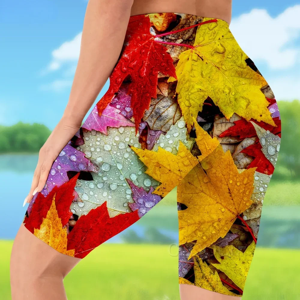 CLOOCL High Waist Leggings Colorful Weed Maple Leaves Printed Shorts Women Sexy Gym Sweatpants for Women Biker Shorts
CLOOCL High Waist Leggings Colorful Weed Maple Leaves Printed Shorts Women Sexy Gym Sweatpants for Women Biker Shorts