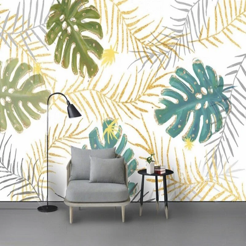 Nordic golden and fresh style plant living room TV luxurious home decoration bedroom background wall
Nordic golden and fresh style plant living room TV luxurious home decoration bedroom background wall