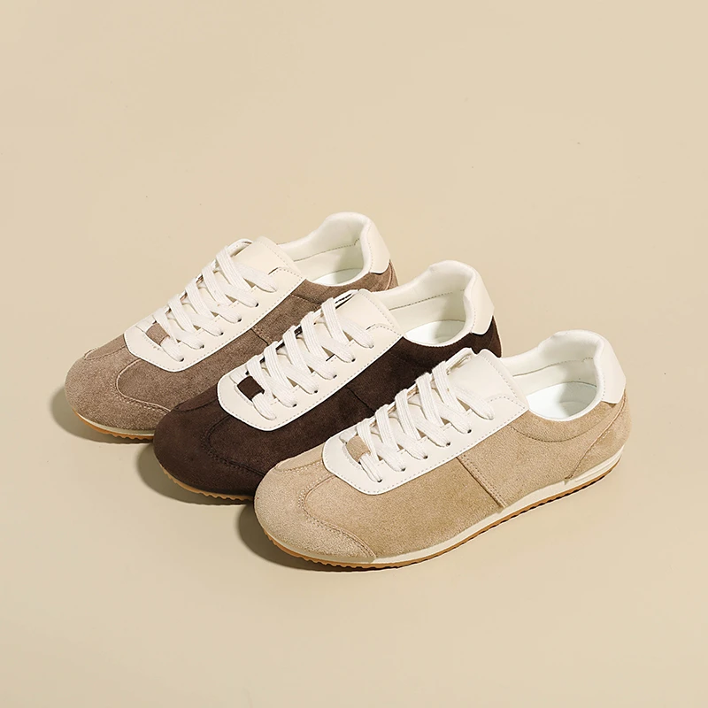 Soft-soled German Training Shoes Women's Casual 2026 New Spring Platform Heightened Light Sports Shoes
Soft-soled German Training Shoes Women's Casual 2026 New Spring Platform Heightened Light Sports Shoes