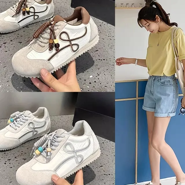 Ugly Cute Thick Bottomed Genuine Leather Sneakers Women's Dequn Versatile Fashionable Casual Shoes Breathable round Toe
Ugly Cute Thick Bottomed Genuine Leather Sneakers Women's Dequn Versatile Fashionable Casual Shoes Breathable round Toe