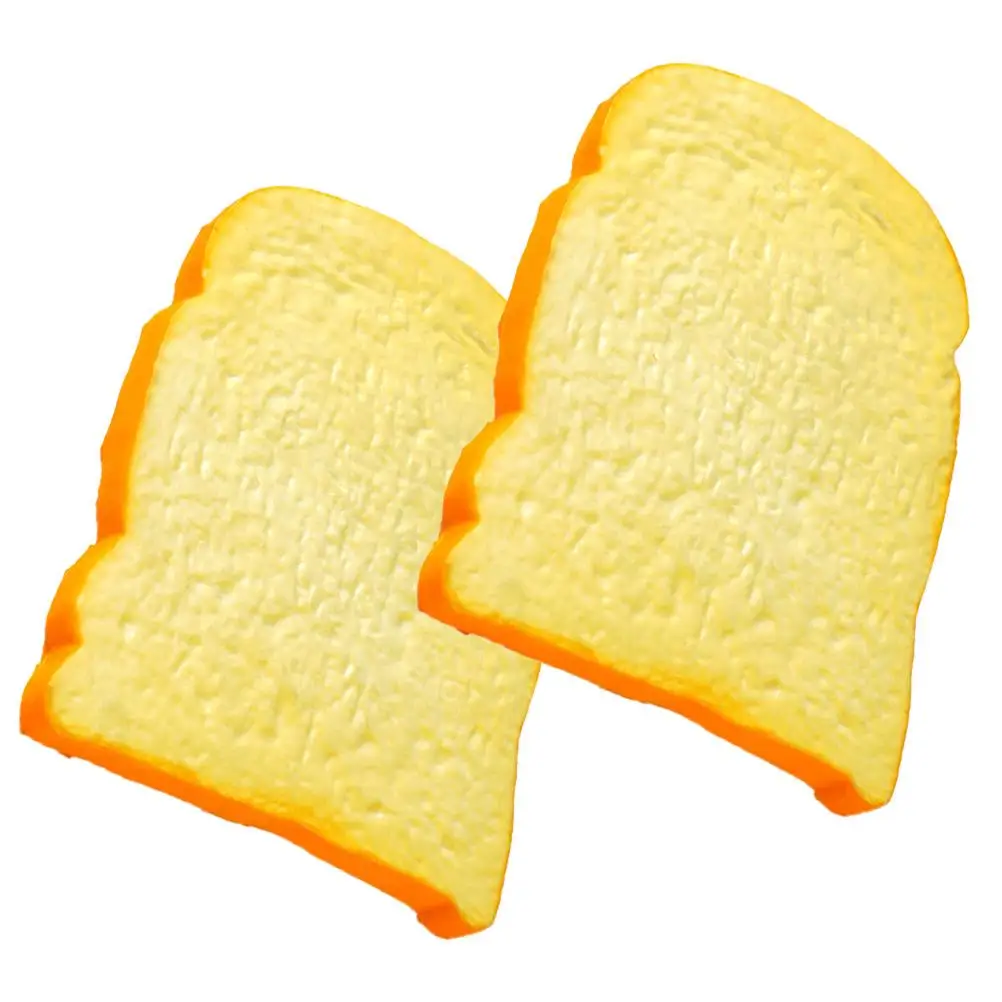 2 Pcs Simulated Toast Bread Food Model Adornment Kitchen Props Fake Artificial Breads Realistic
2 Pcs Simulated Toast Bread Food Model Adornment Kitchen Props Fake Artificial Breads Realistic