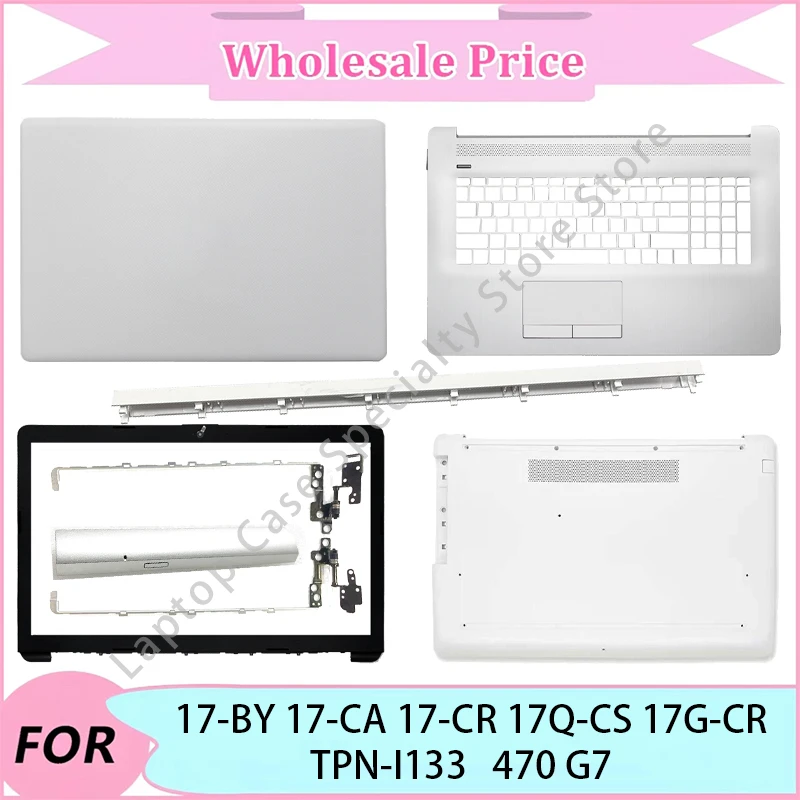 NEW For HP17-BY 17-CA 17-CR 17Q-CS 17G-CR TPN-I133 470 G7 Laptop LCD Back Cover/Front Bezel/Upper Palmrest/Bottom Case/Hinge
NEW For HP17-BY 17-CA 17-CR 17Q-CS 17G-CR TPN-I133 470 G7 Laptop LCD Back Cover/Front Bezel/Upper Palmrest/Bottom Case/Hinge