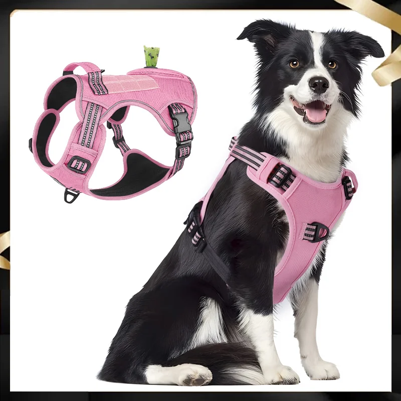 New Multi-Functional Pet Chest And Back Smooth Adjustable Buckle Vest Is Waterproof Reflective And Breathable Suitable For Dogs
New Multi-Functional Pet Chest And Back Smooth Adjustable Buckle Vest Is Waterproof Reflective And Breathable Suitable For Dogs