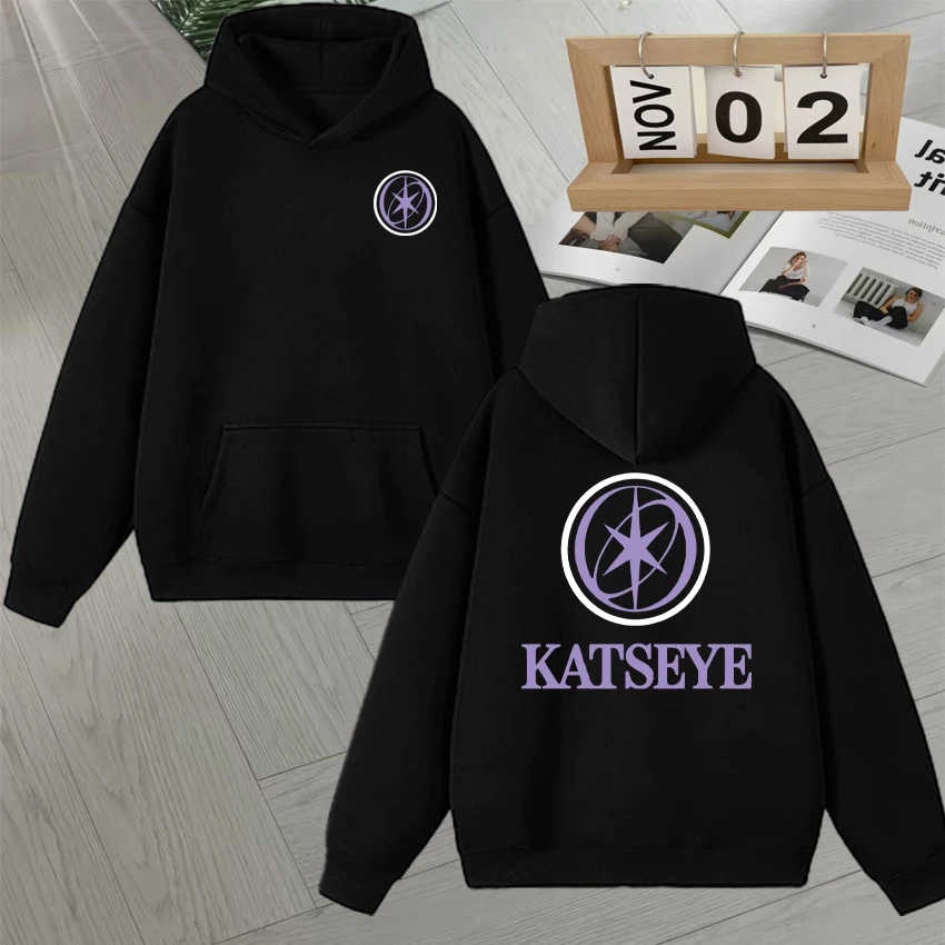 Fashion KATSEYE Graphic Double Sided Print Hoodie Men Women Fleece Long sleeve Autumn Winter goth Streetwear Sweatshirts Unisex
Fashion KATSEYE Graphic Double Sided Print Hoodie Men Women Fleece Long sleeve Autumn Winter goth Streetwear Sweatshirts Unisex