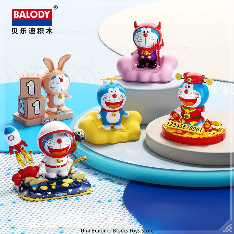 Genuine Doraemon Assembled Building Block Toy Model Night Light Calendar Car Number Ornament Children's Holiday Gift
Genuine Doraemon Assembled Building Block Toy Model Night Light Calendar Car Number Ornament Children's Holiday Gift