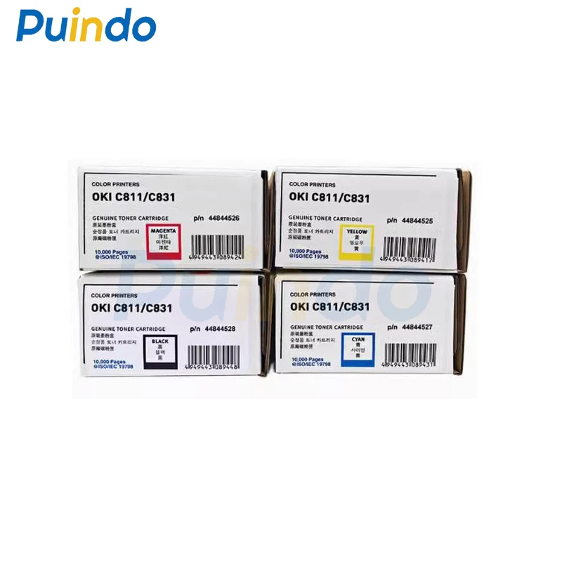 1PCS New Original 44844525 44844526 44844527 44844527 Toner Cartridge For OKI C811 C831 C811dn C811wt C831n C831dn C831ts 10000P
1PCS New Original 44844525 44844526 44844527 44844527 Toner Cartridge For OKI C811 C831 C811dn C811wt C831n C831dn C831ts 10000P