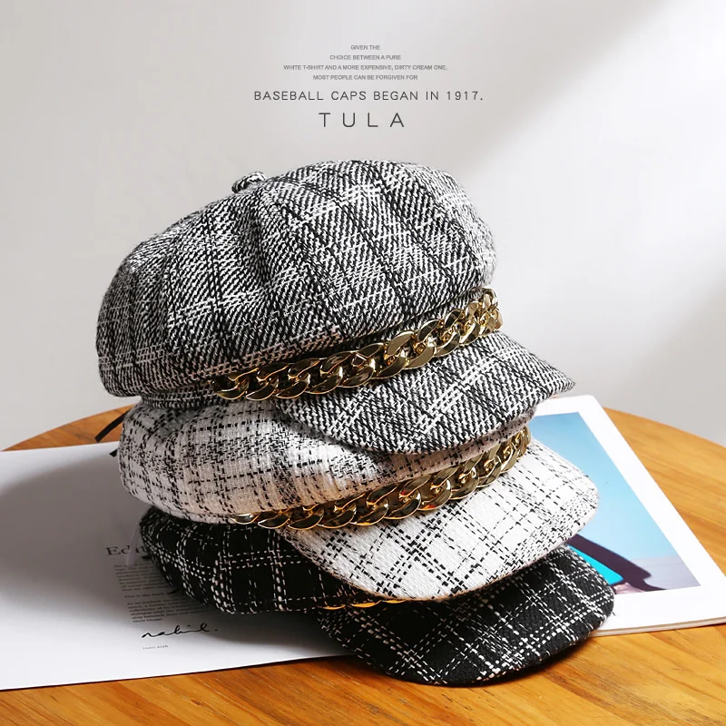 Hat Korean Fashion Curved Brim Lattice Octagonal Hat Outdoor Travel Women's Fashion Beret Retro Beret Hats Casquette Unisex
Hat Korean Fashion Curved Brim Lattice Octagonal Hat Outdoor Travel Women's Fashion Beret Retro Beret Hats Casquette Unisex