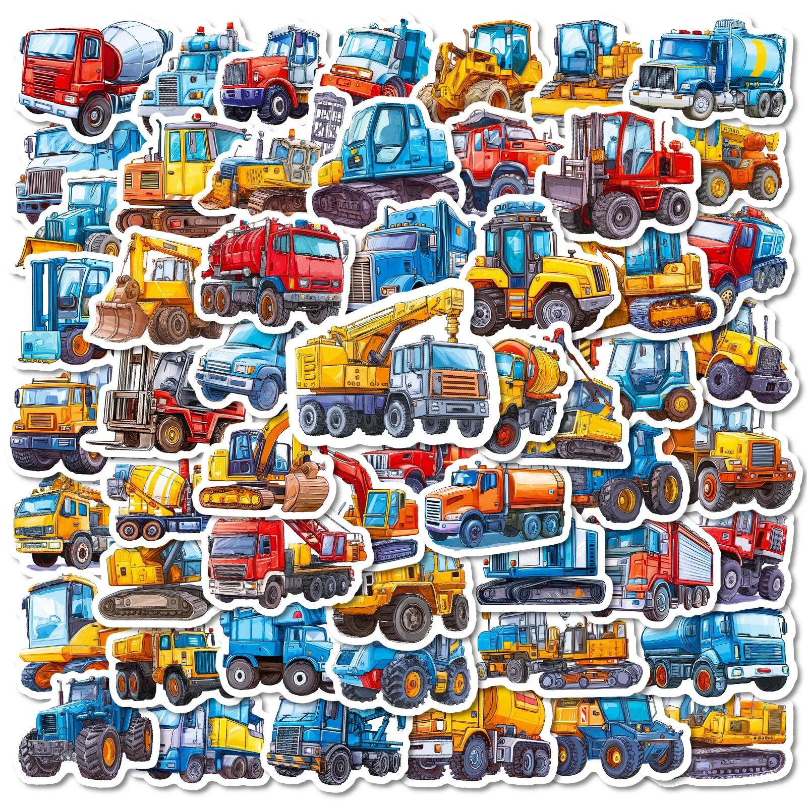 10/56pcs Funny Engineering Vehicle Truck Stickers Decals DIY Skateboard Laptop Luggage Phone Car Bike Waterproof Sticker Kid Toy
10/56pcs Funny Engineering Vehicle Truck Stickers Decals DIY Skateboard Laptop Luggage Phone Car Bike Waterproof Sticker Kid Toy