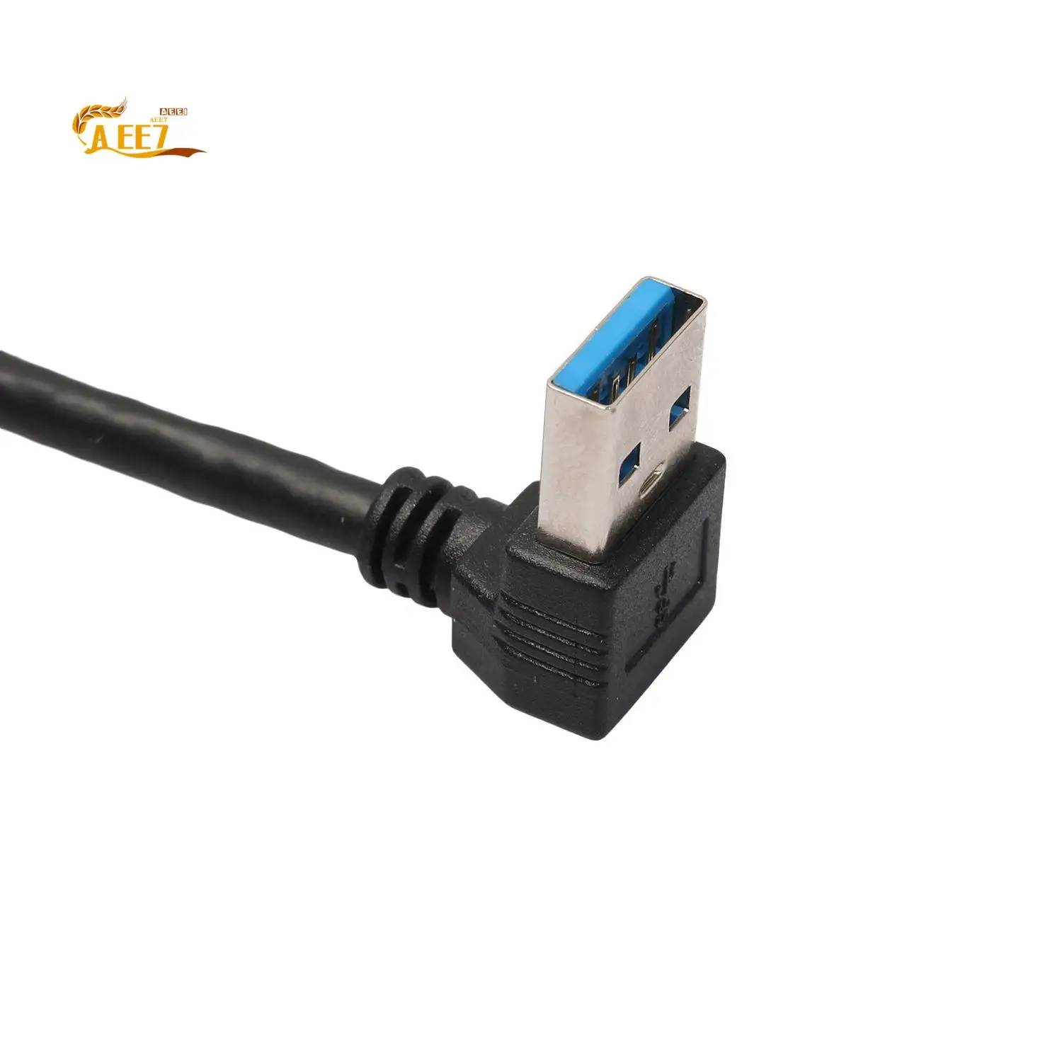 AEE7-USB 3.0 Right Angle 90Degree Extension Cable Male To Female Adapter Cord, 20Cm
AEE7-USB 3.0 Right Angle 90Degree Extension Cable Male To Female Adapter Cord, 20Cm