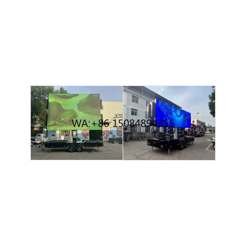 Outdoor LED Display Screen High-Definition LED Trailer Advertising Display Screen with Sound
Outdoor LED Display Screen High-Definition LED Trailer Advertising Display Screen with Sound