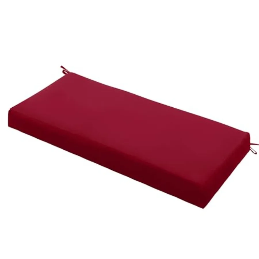 Outdoor Bench Cushion Waterproof 59"x18" Fade-Resistant Patio Furniture Cushion with Ties for Loveseat, Porch Swing or Indoor B
Outdoor Bench Cushion Waterproof 59"x18" Fade-Resistant Patio Furniture Cushion with Ties for Loveseat, Porch Swing or Indoor B