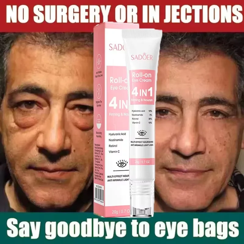 Instant Eye Bag Removal Cream Retinol Anti-Wrinkle Firming Skin Fade Fine Lines Anti Dark Circle Puffiness Brighten Eye Care
Instant Eye Bag Removal Cream Retinol Anti-Wrinkle Firming Skin Fade Fine Lines Anti Dark Circle Puffiness Brighten Eye Care