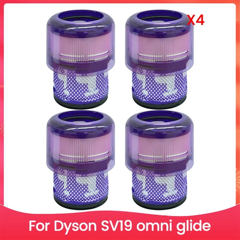 4PCS Vacuum Filter Replacement For Dyson SV19 Omni Glide Vacuum Cleaners Accessories Replacement Parts
4PCS Vacuum Filter Replacement For Dyson SV19 Omni Glide Vacuum Cleaners Accessories Replacement Parts