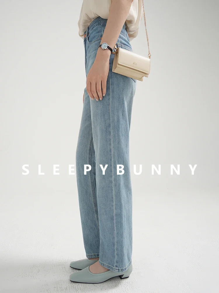 2025 High Waist Light Blue Wide Leg Jeans Women Summer Casual Slim Fit Long Denim Pants Petite Friendly Loose Straight Trousers
2025 High Waist Light Blue Wide Leg Jeans Women Summer Casual Slim Fit Long Denim Pants Petite Friendly Loose Straight Trousers