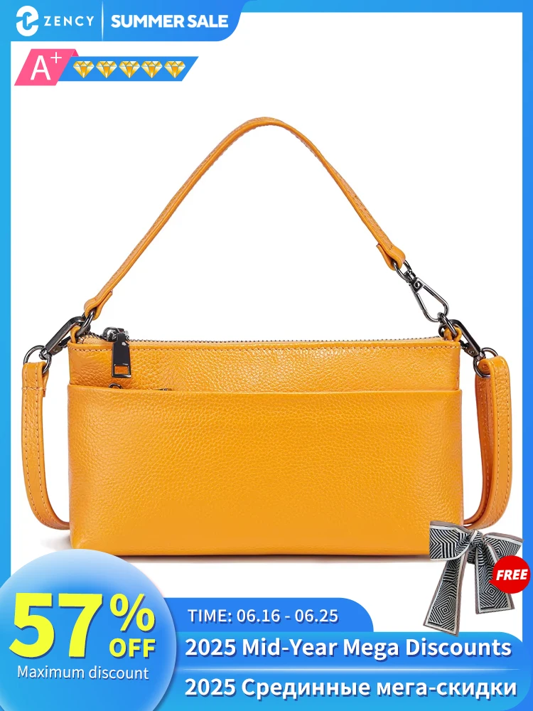Zency Genuine Leather Shoulder Bag Handbag Women Messenger Bag Small Crossbody Bag Sac a Main 100% Fashion Pouch Ladies Bag 2025
Zency Genuine Leather Shoulder Bag Handbag Women Messenger Bag Small Crossbody Bag Sac a Main 100% Fashion Pouch Ladies Bag 2025