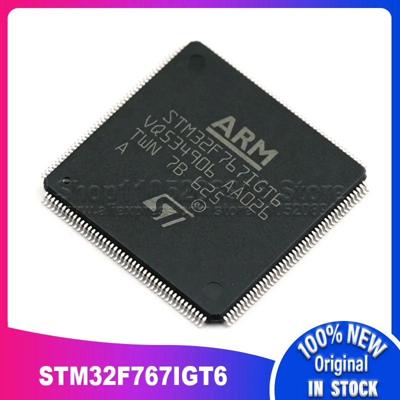 1PCS/LOT STM32F767IGT6 STM32F767IGTB LQFP176 100% New Spot stock
1PCS/LOT STM32F767IGT6 STM32F767IGTB LQFP176 100% New Spot stock