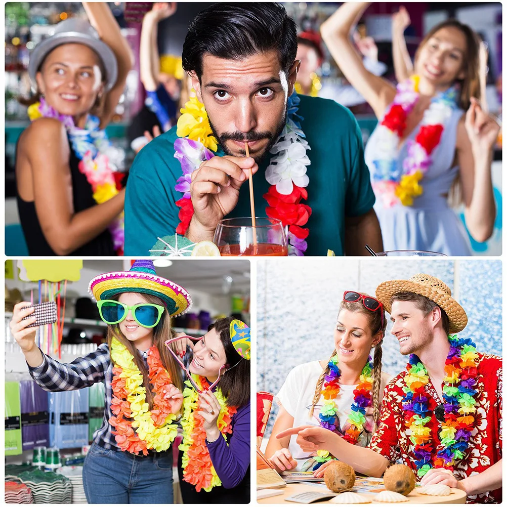 50Pcs Flower Garland Hawaii Headband Necklace Lightweight for Festival Party Wedding Photography Flower Garland Headband 
50Pcs Flower Garland Hawaii Headband Necklace Lightweight for Festival Party Wedding Photography Flower Garland Headband